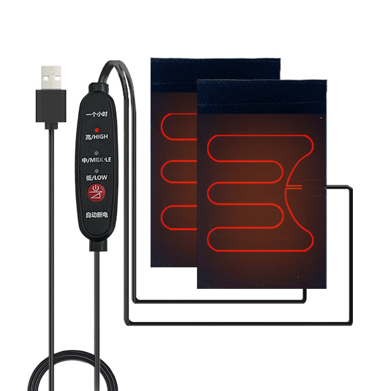 Scooter USB Electric Heated Handlebar Cover to Keep Warm and Anti-Freeze Electric Vehicle Charging Heated Handlebar Cover All in One New Style