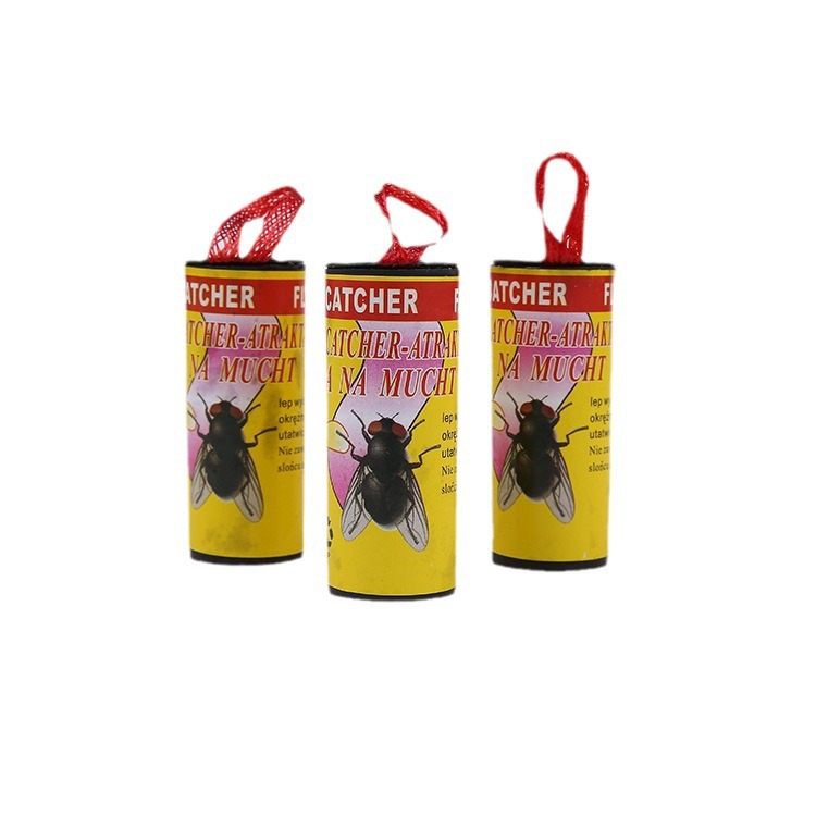 Foreign Trade Popular Fly Trap Fly Catching Artifact Powerful Trapping Glue to Catch Insects Double-Sided Fly Trap 68cm Sticky Fly Paper