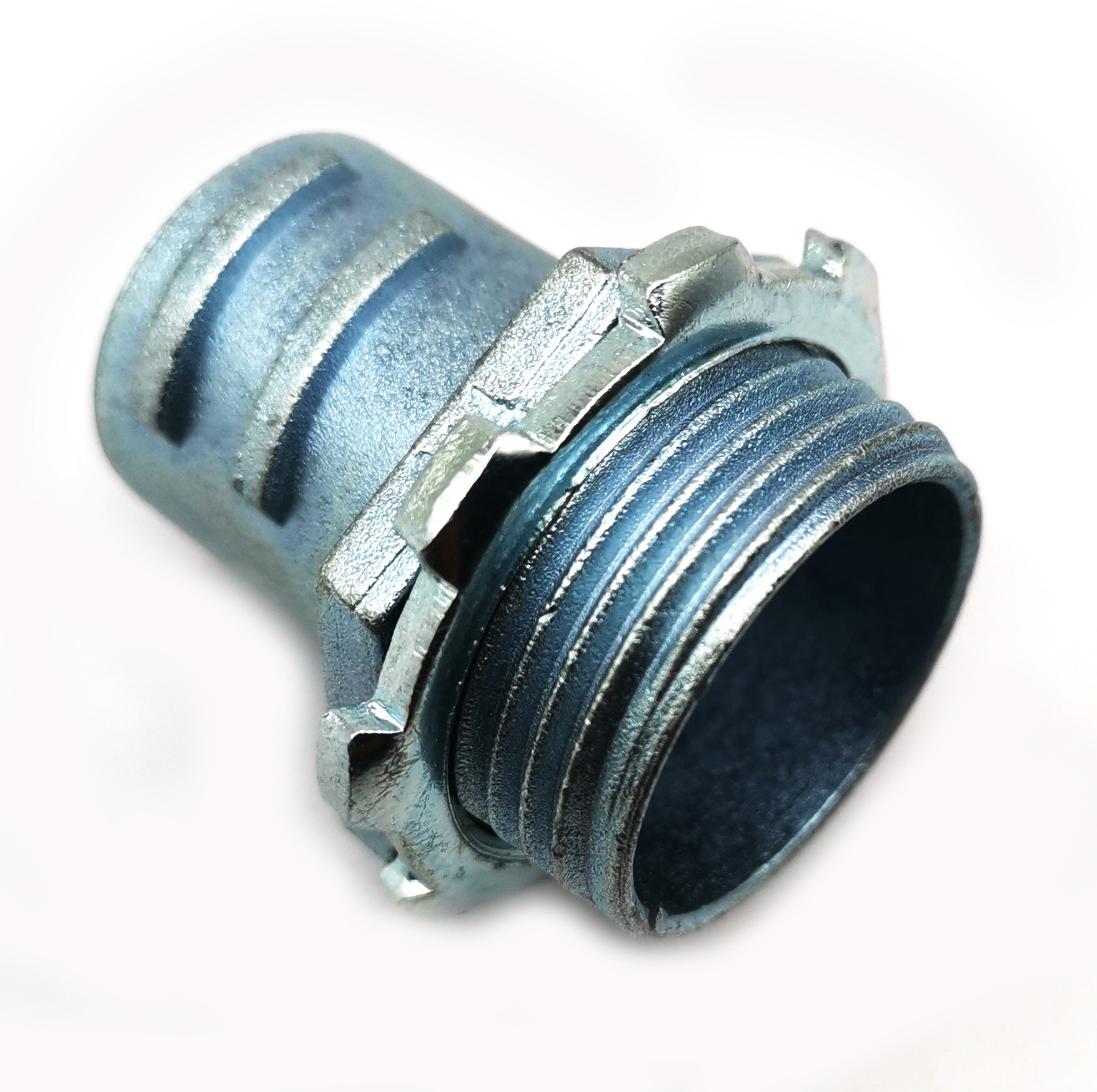 Соединители из цинкового сплава гибкий металлический кондуит с винтовым соединением