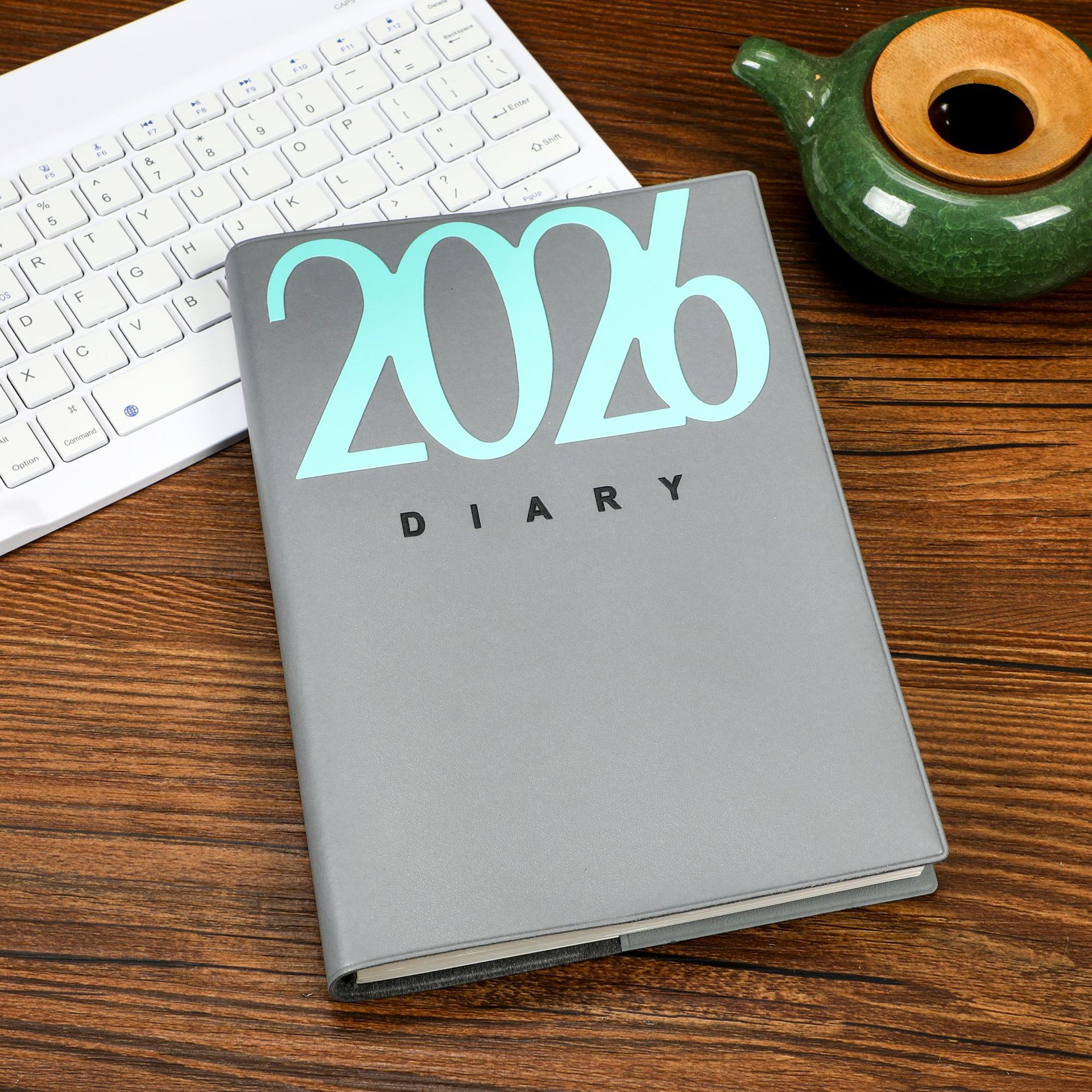 Индивидуальный толстый дневник с расписанием, Эффективный справочник, 365 дней, Еженедельный и ежемесячный план, Рабочий журнал с вдохновением