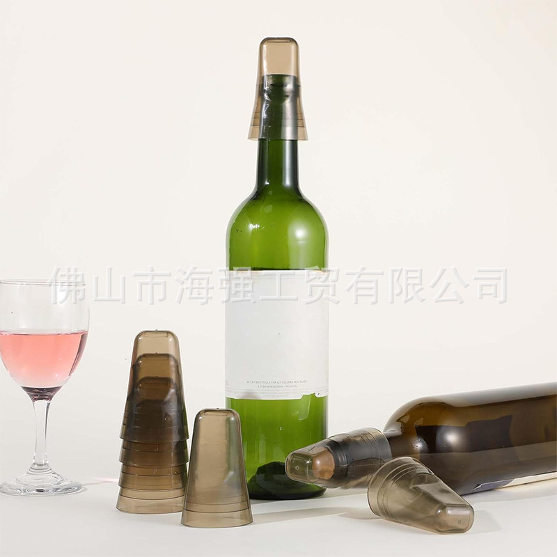 Translucent Wine Bottle Cap, Universal Bottle Pourer, Wine Bottle Cap, Wine Bottle Cap, Household Kitchen Tools and Supplies Bottle Cap, Dustproof