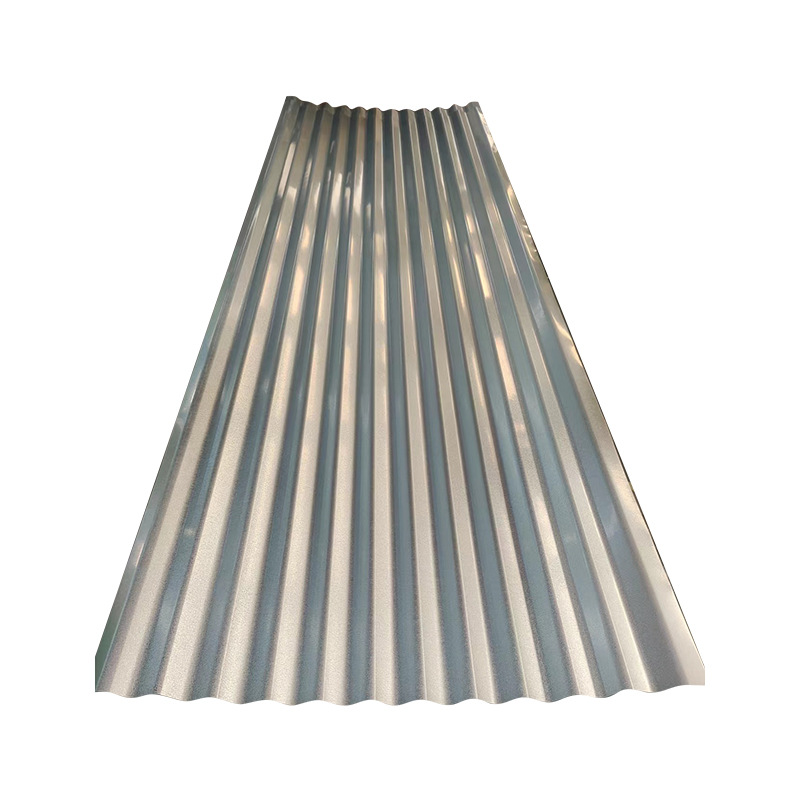 Export South America aluminized zinc corrugated tile profiled color steel plate aluminized zinc color coated coil plate aluminized zinc trapezoidal tile