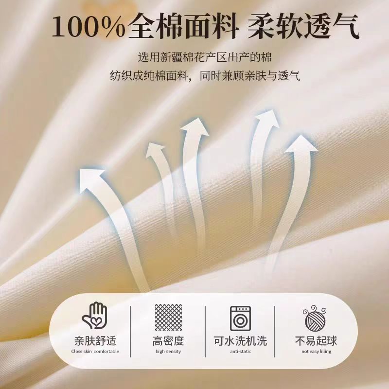 Class a Pure Cotton Soft Silk Pillow Pillow Core to Protect Cervical Spine and Help Sleep a Pair of Household Pure Cotton Pillows Wholesale