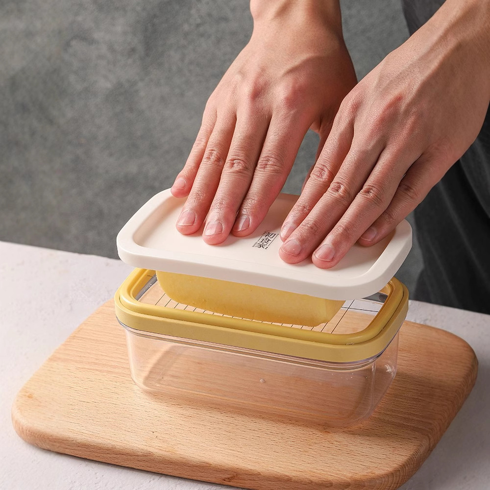 Коробка для масла, сырная нарезка, герметичная прямоугольная коробка для хранения