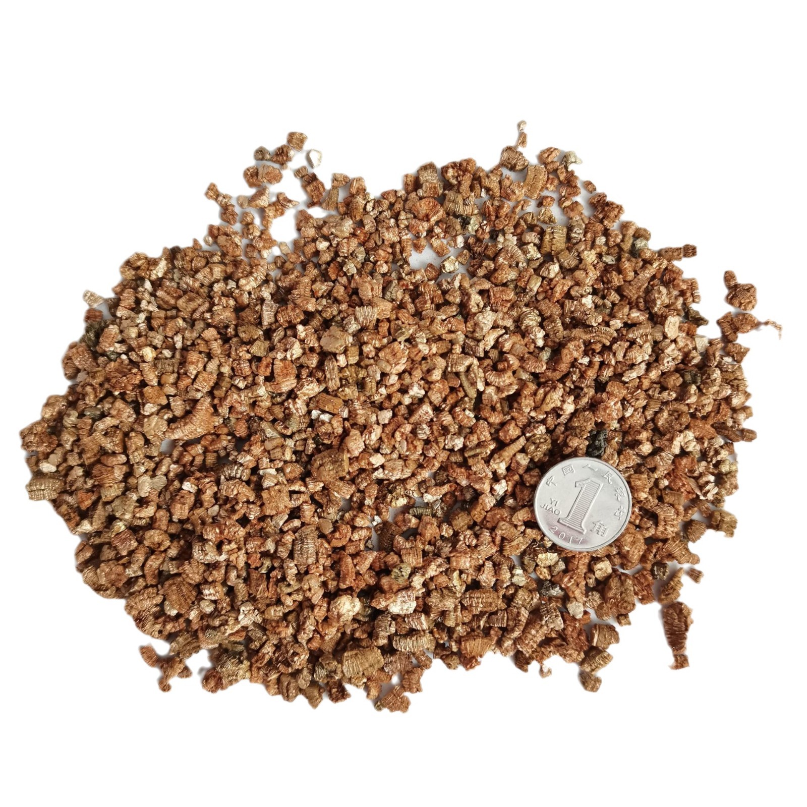 Raw Vermiculite Chips Expanded Vermiculite Powder for Fireproof Insulation Building Materials Mix