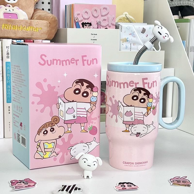 Милый ледяной стакан Шин-Чан, подарок на день рождения для девочек и мальчиков с хорошим внешним видом и смыслом