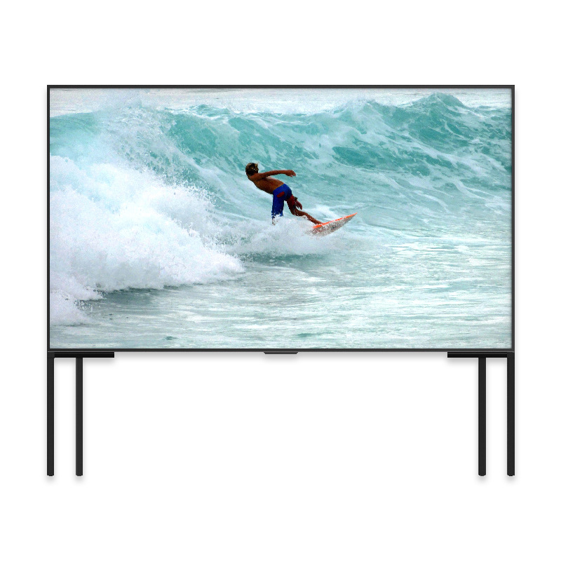 Guangzhou Wholesale 4K Smart Tv 98inch Narrow边 Anti-Reflective Screen Tv Led Display 4K Ultra High Definition