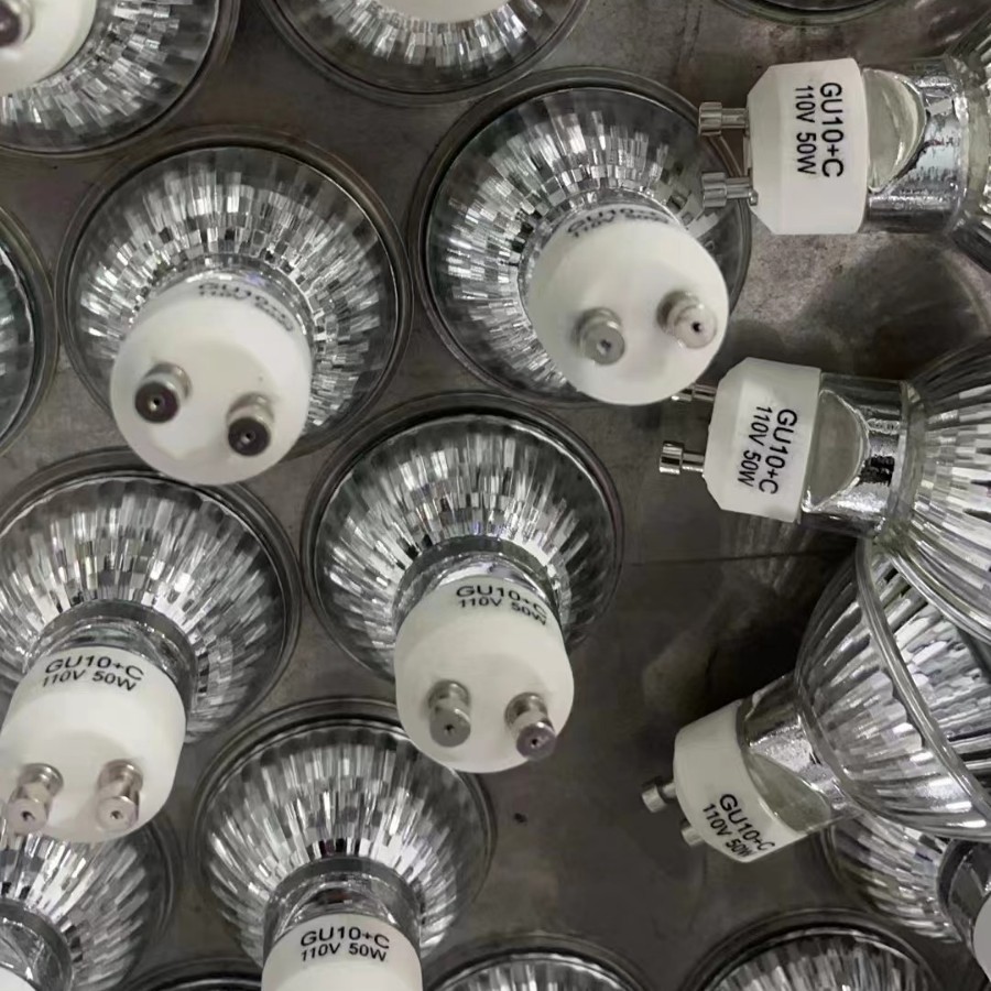 High Quality Export Gu10 Bulb Halogen Spotlight 120V-220V 35W Aromatherapy Light Source Wax Melting Heating Lamp