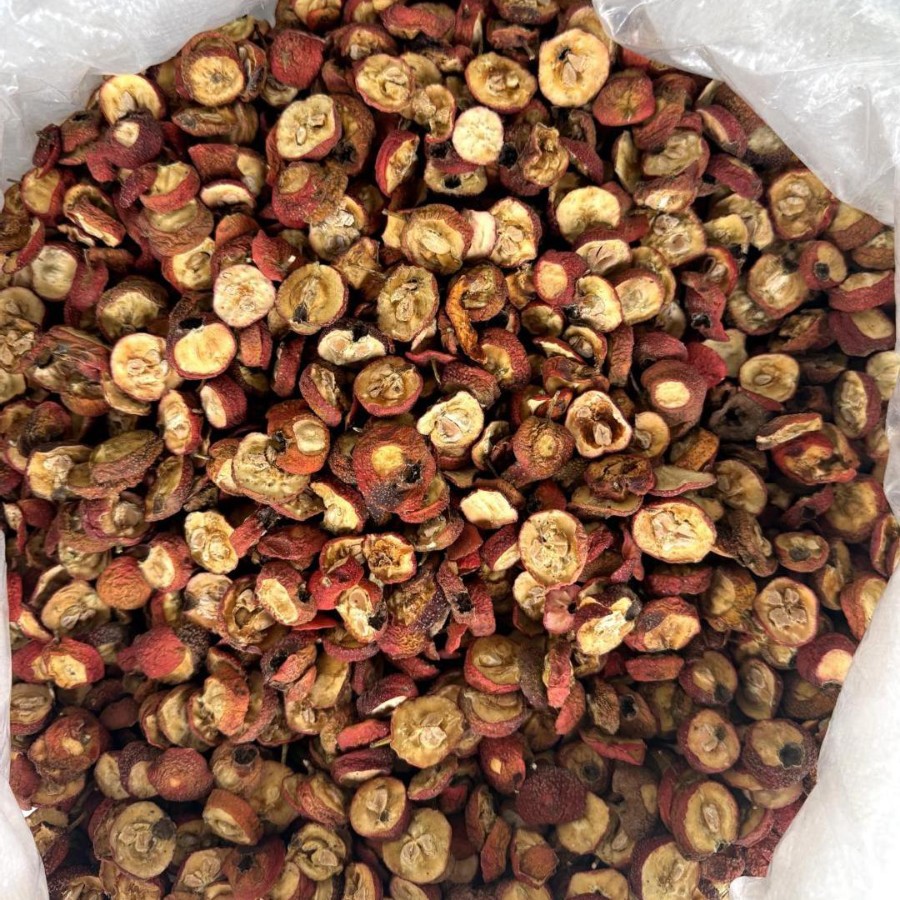 Huiwudi Dried Hawthorn with Seeds for Tea, Lotus Seed Tea Ingredients, Hawthorn Slices with Seeds, Multi-Product Source Manufacturer Wholesale and Retail