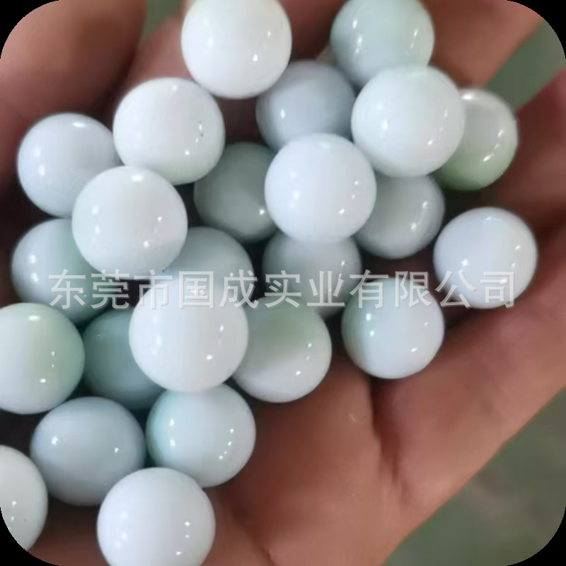 13mm White Porcelain Glass Marbles for Pinball Machines, Rust-Proof, 10mm White