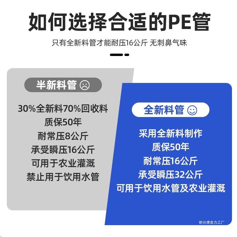 Water Pipe, Water Pipe, Black Plastic Water Pipe, Drinking Water Pipe, Hot-Melt Hard Pipe, Good Pipe