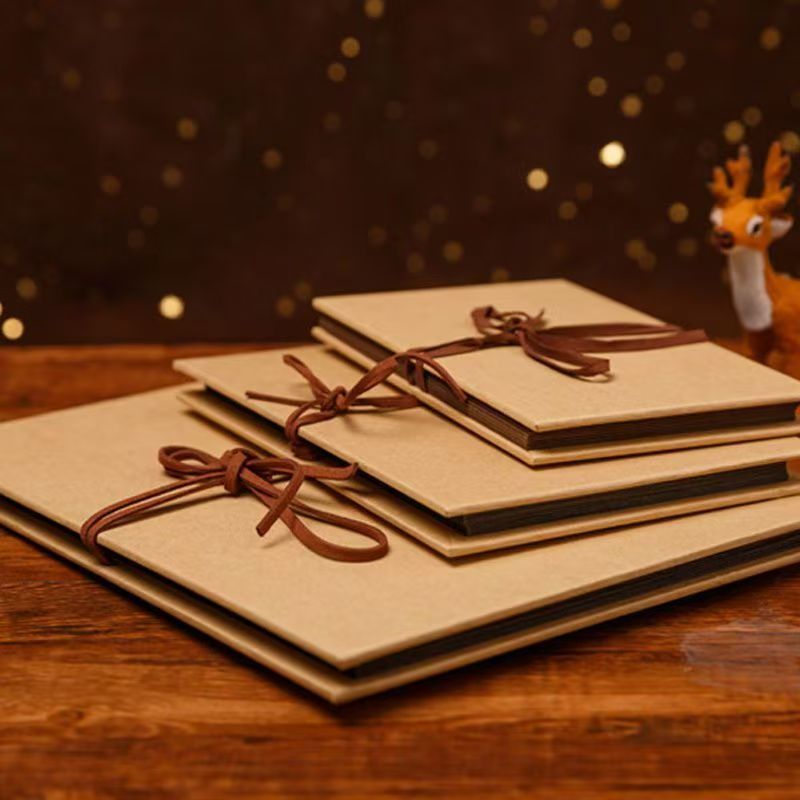 Складной фотоальбом ручной работы DIY стереокнига, домашний сувенирный альбом для влюбленных, подарок на китайский День святого Валентина