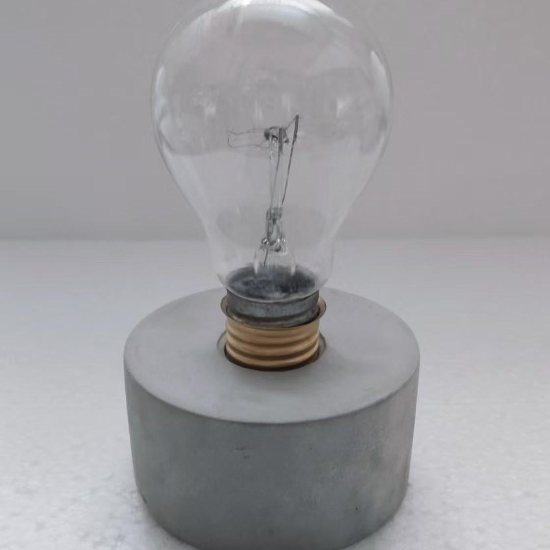 Customized Modern Simple Lampshade Bar B&B Mixed Earth Handmade Handicrafts Home Furnishings Cement Lamp Holder