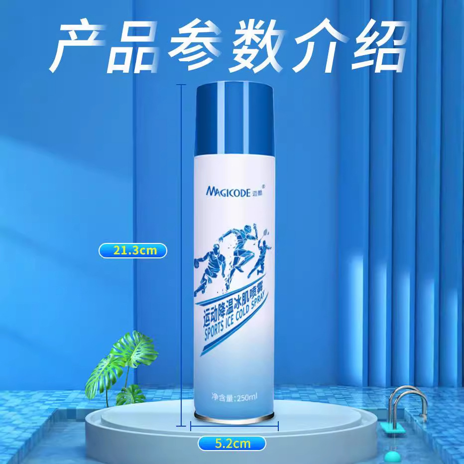 Cold Compress Cooling Spray Sports Event Frozen Military Training Cool Dry Ice Clothing Quick Cooling Cold Spray Cold Spray