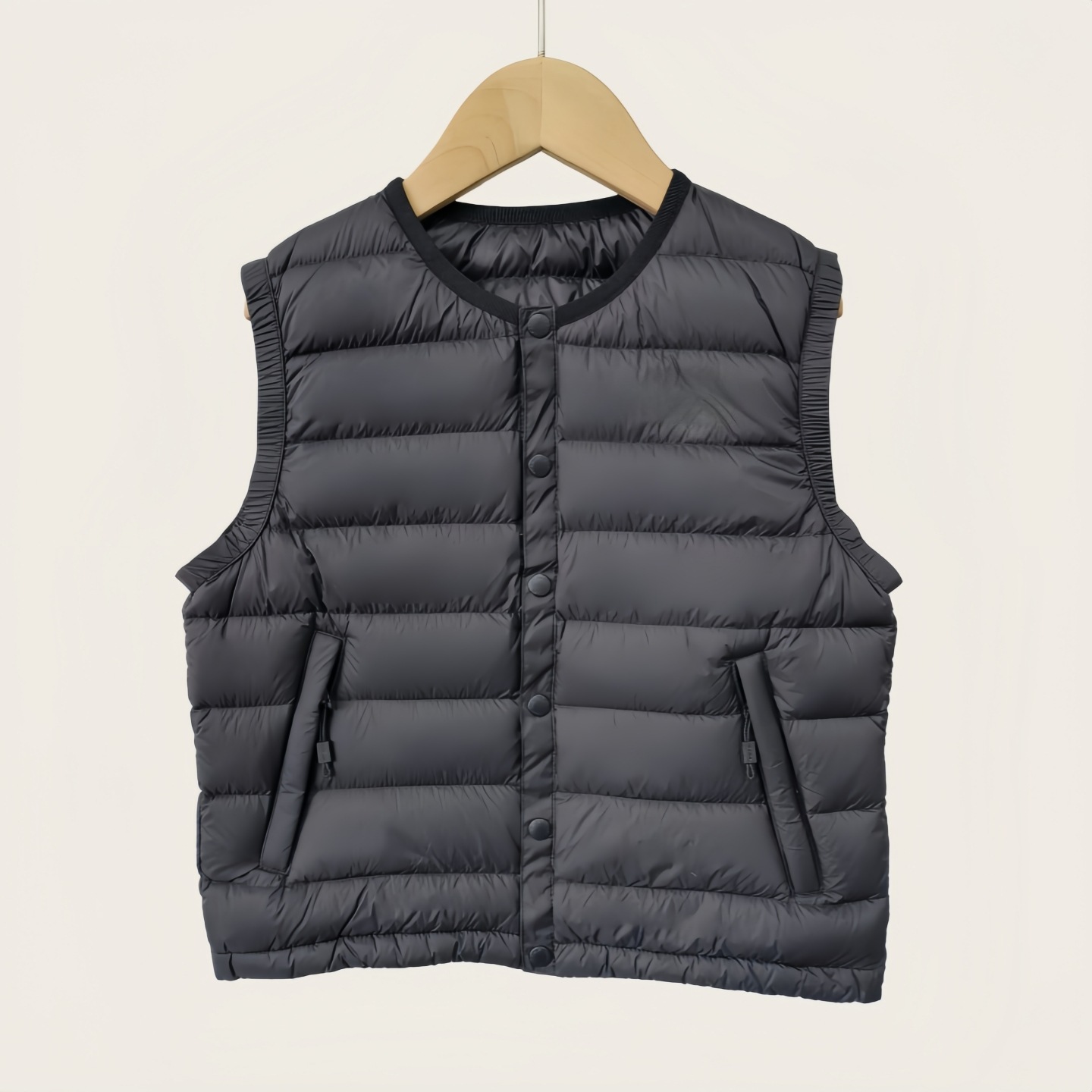 Детский пуховик для мальчиков и девочек, легкий зимний жилет из белого утиного пуха, жилет для детей среднего и большого размера, подкладка для школьной формы