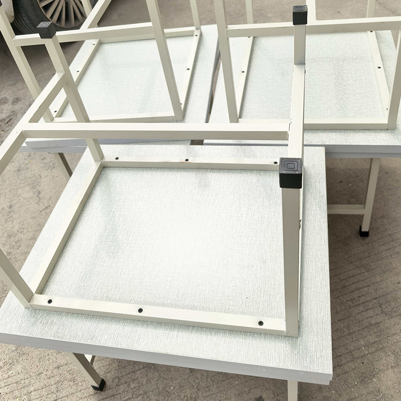 Manufacturers Supply Clothing Factory Supporting Work Benches, Inspection Benches, School Cafeteria Benches, Spray-Painted Square Benches, Workshop Benches