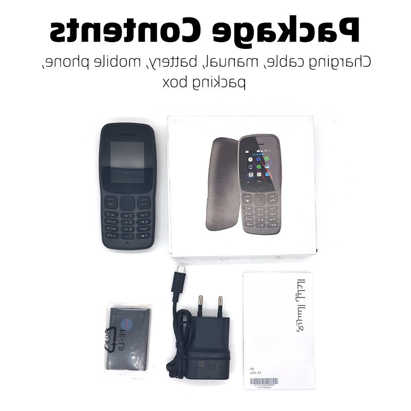 Cross-Border Non-Smartphone Elderly Mobile Phone Buttons Spare Straight Phone Cross-Border Mobile Phone Wholesale Spot