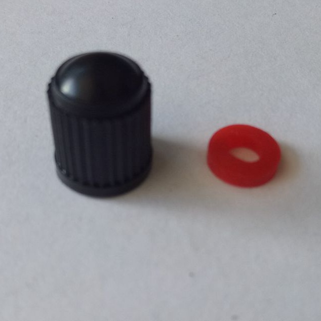 Thickened plastic valve cap with seal ring valve cap car bicycle tire dust cover dust cap