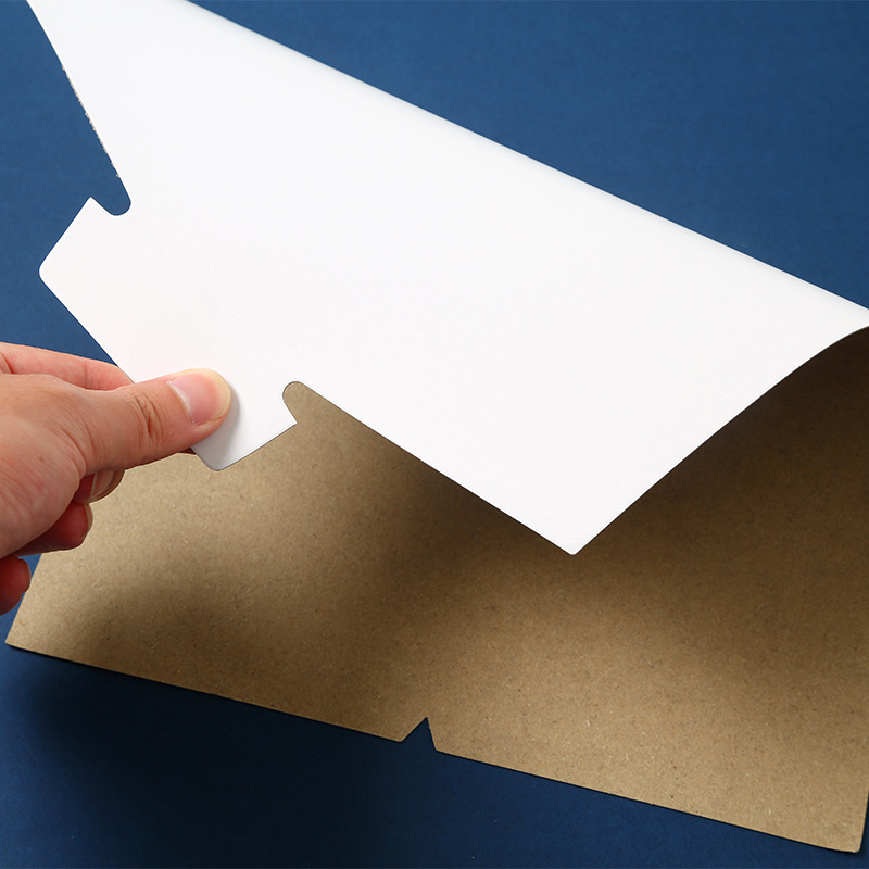 Clothing Lining Partition T-Shirt Lapel White Cardboard A4 Clothing Foldableing Four-Corner Lining Cardboard Clothing Pad Cardboard