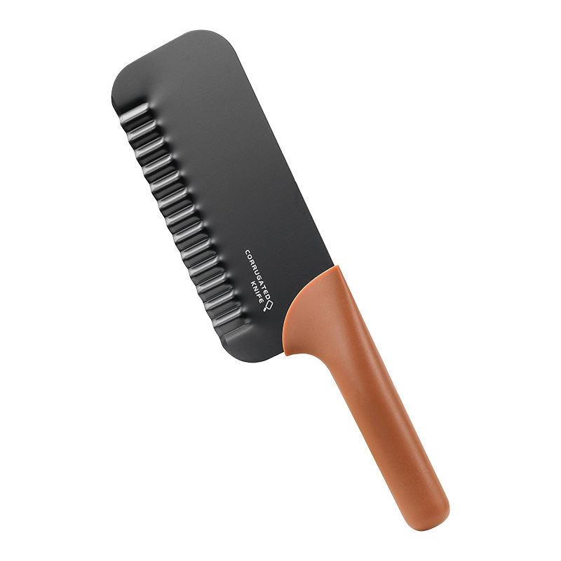 Spike Cutting Potato Knife Corrugated Knife Stainless Steel Household Kitchen Cutting Knife Langya Wave Knife