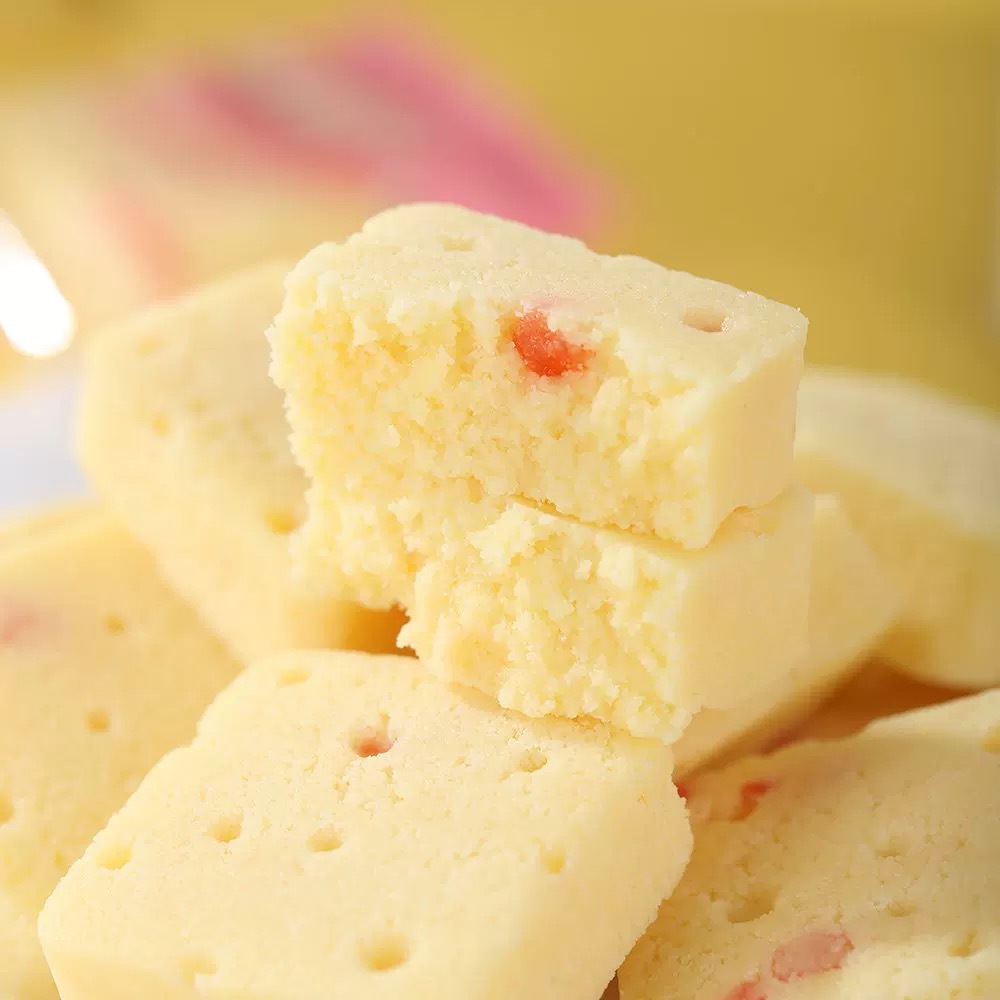 Totem Ranch Fresh Milk Block Cheese Souffle Milk Alpaca Milk Camel Milk Flavor Fruit Grain Children's Snack 260g