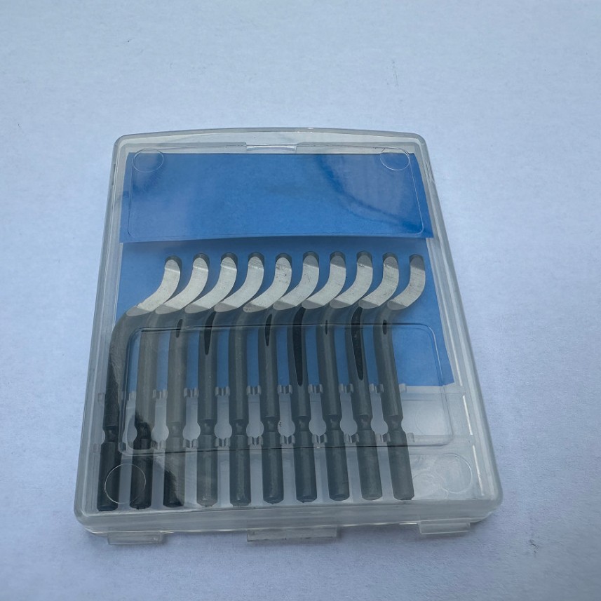 Deburring Trimmer Bs1010 Trimming Blade Edge Scraper Blade Inner Hole Chamfering Trimming High-Speed Steel