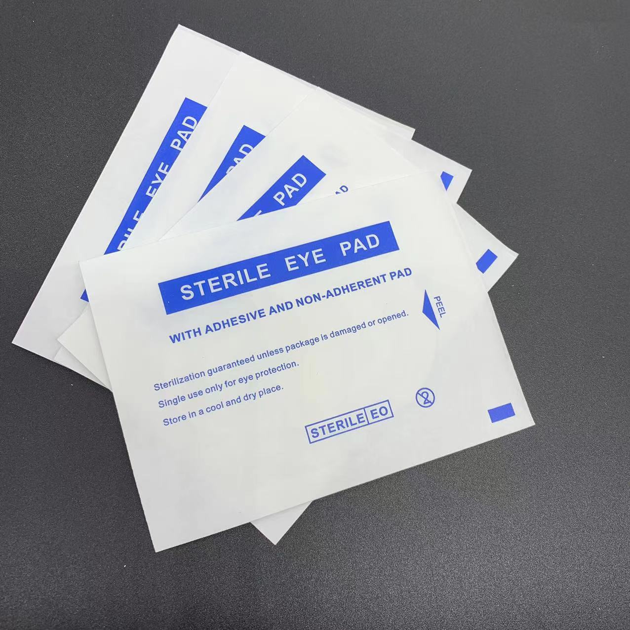 Hot sale cross-border export disposable non-woven eye patch eye pad shading eye mask 6 * 8cm first aid bag accessories