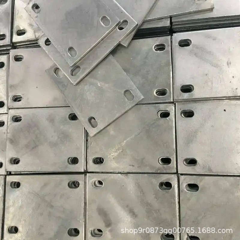 Pre-Embedded Steel Plate, Welded Construction Embedded Iron, Railway Bridge Hot-Dip Galvanized Curtain Wall Embedded Plate, Welded Photovoltaic Base