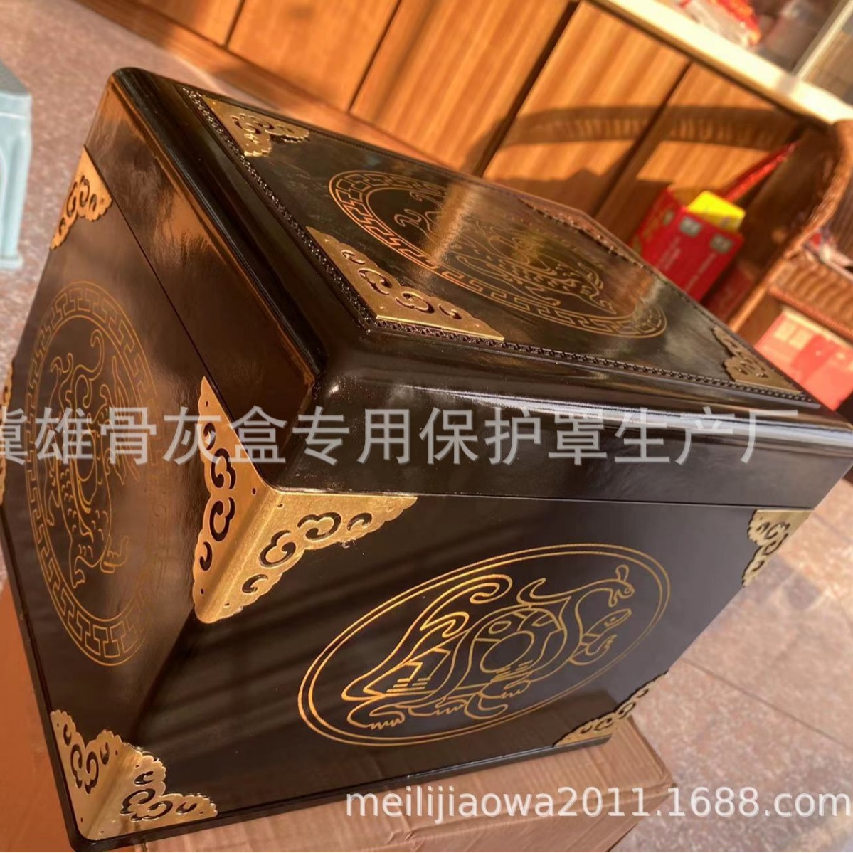 High-End Urn Protective Cover, High-Quality Moisture-Proof Box, Strong, Waterproof, Wear-Resistant, Thickeneded, High-End Anti-Corrosion Outer Cover, Blessing Box