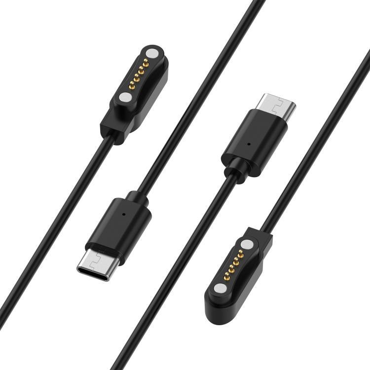 Xdfind Type-C Interface Magnetic Charging Cable, Cable Length: 1m Suitable for Plaud Note Ai Recording Pen
