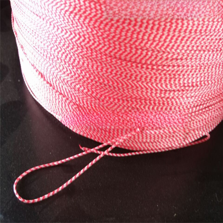 0.5 0.6 0.8mm 8-strand PE line red and white strong horse hook line sea fishing line polyethylene fishing line