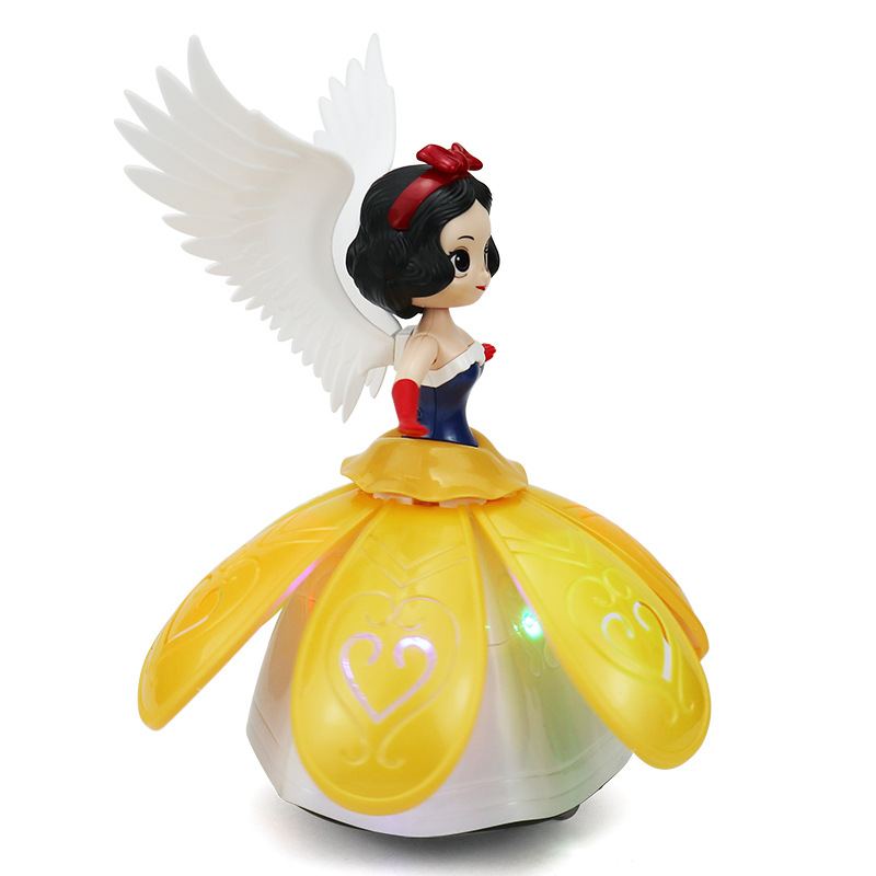 Shake the sound of the same spin dancing princess doll dream light music Children's electric toys cross-border Internet celebrity stalls