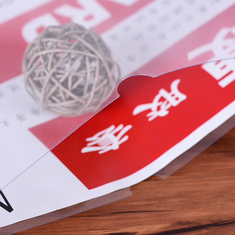 Manufacturer's Spot Wholesale Customized A6/A5/A4/A3 Hard Plastic Sleeve File Protective Sleeve Collection Sleeve Transparent Chest Card Sleeve