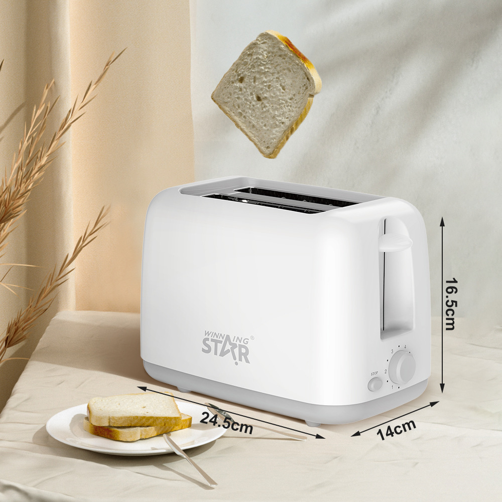 Winning Star cross-border household double-sided heating toaster breakfast machine spit driver toaster