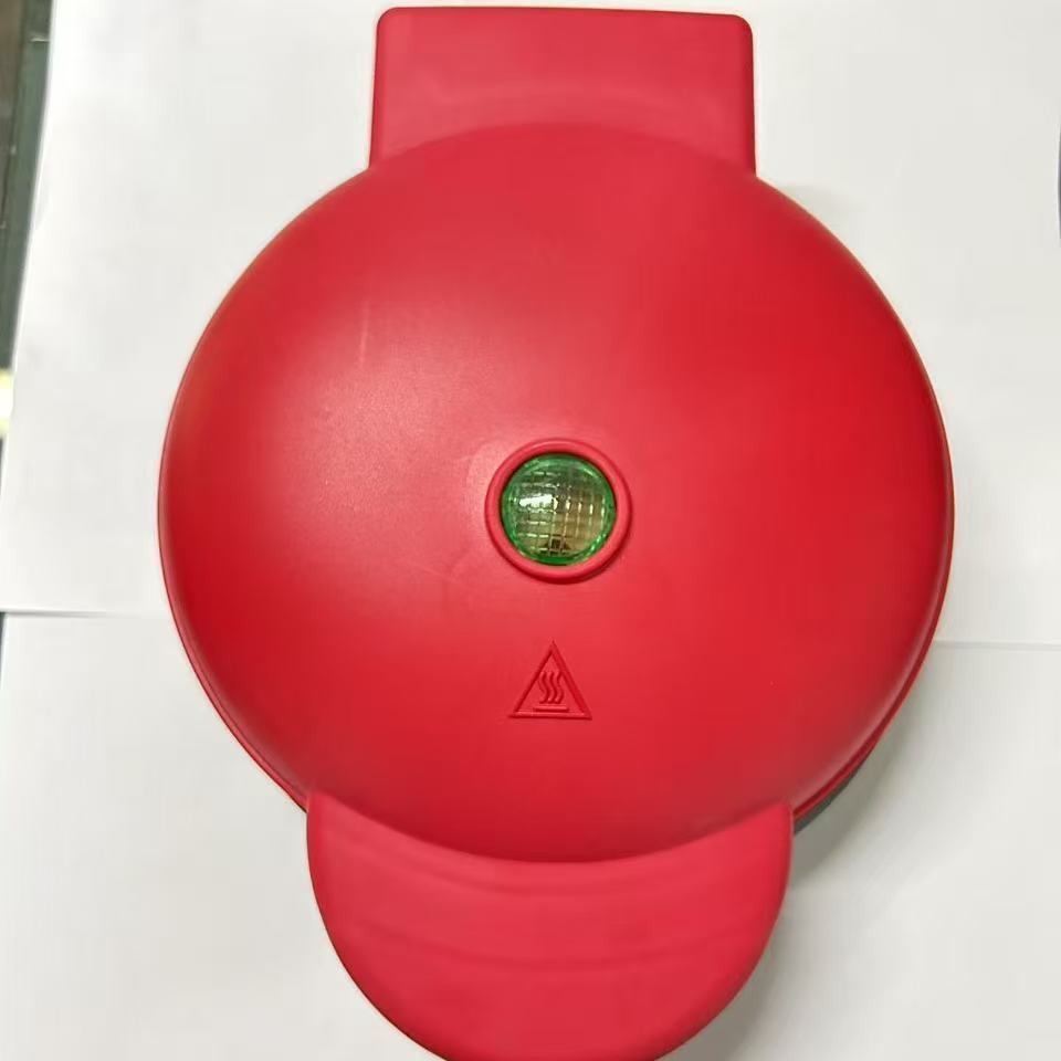 Cross-Border Mini Waffle Maker Heart Plate Waffle Maker Home Breakfast Machine Portable Electric Pancake Pan Light Food Machine