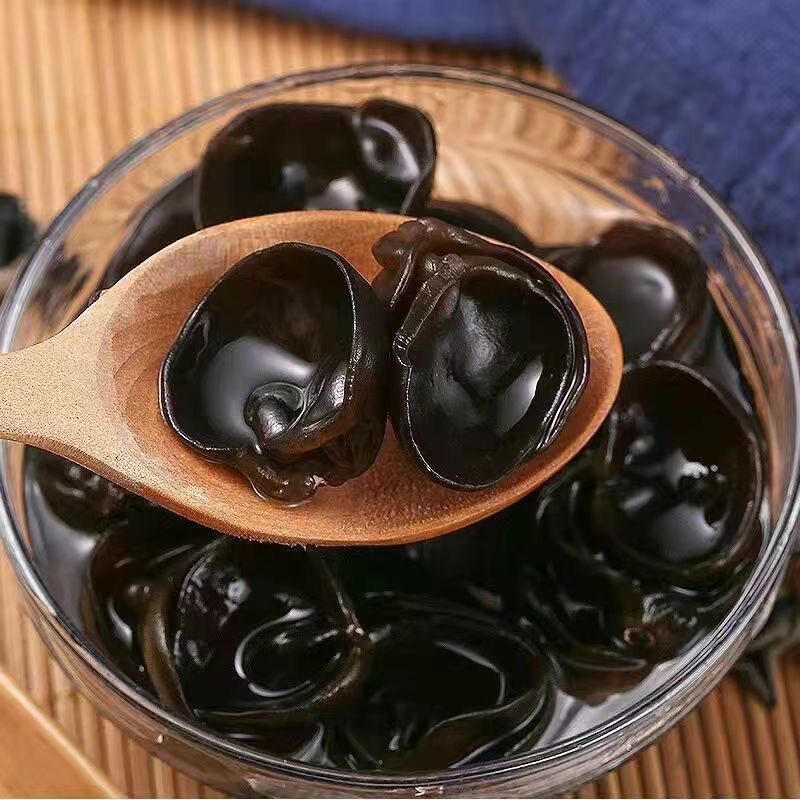 Wholesale black fungus 500g bags of wild agricultural products autumn ear small bowl ear thick rootless northeast black fungus