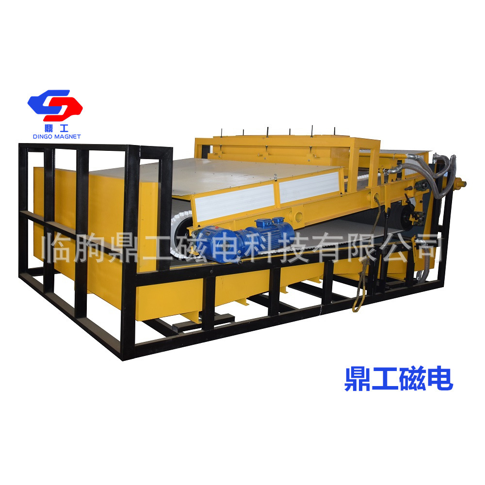 Сухой магнитный сепаратор для марганцевой руды, плоский магнитный сепаратор, оборудование для удаления железа и переработки минералов