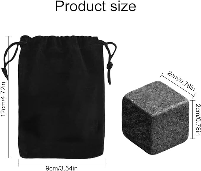 Ice Wine Stones Whiskey Stones Whiskey Stones Ice-Cooling Stones Quick-Freezing Wine Stones Modern Simple Natural Stone Marble