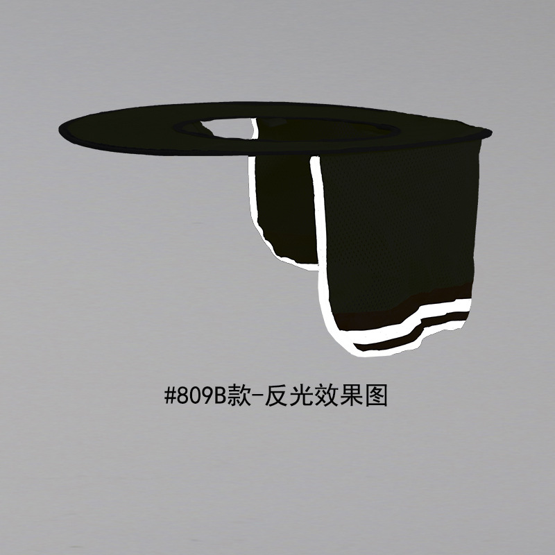 Cross-border spot safety helmet sunshade curtain helmet sunscreen reflective construction site outdoor installation construction iron wire