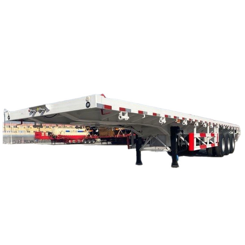 13m Light-Duty Lowbed Semi-Trailer Heavy-Duty Lowbed Semi-Trailer Construction Machinery Transport Trailer Special Vehicle