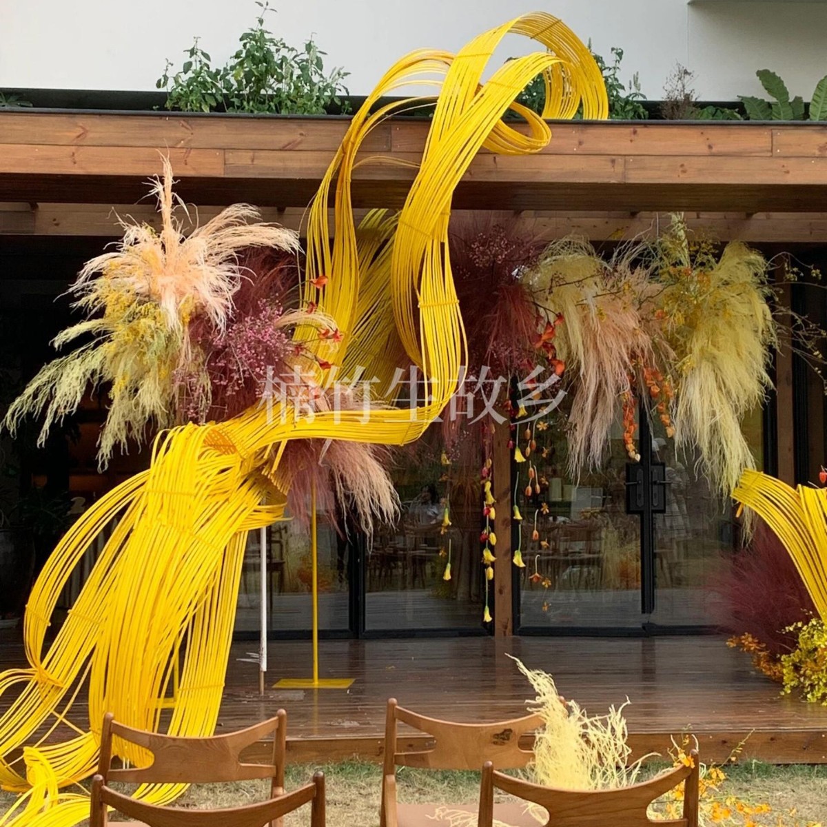 Colorful Bamboo Weaving, Bamboo Planks, Bamboo Strips, Bamboo Slats, Floral Art, Wedding Decorations, New Year Window Display, Door Decoration Materials