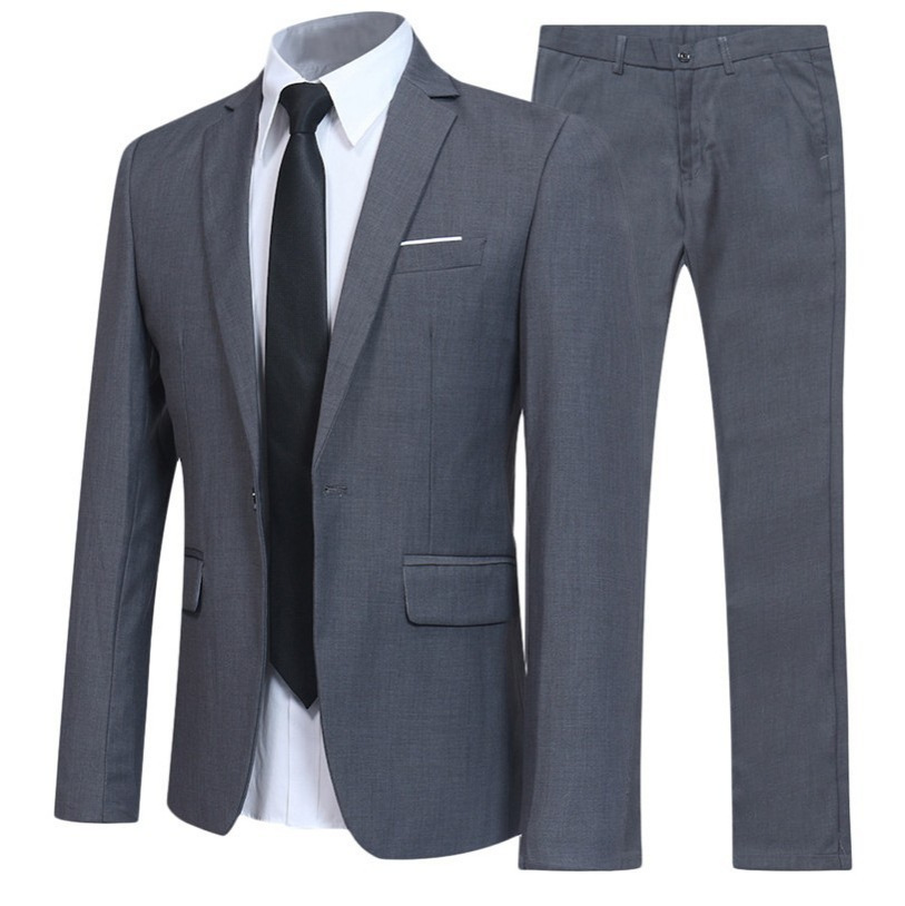 Professional Suits for Men and Women, Two-Piece Suits, Men's Business Suits, Jackets, Pants, Slim Formal Wear