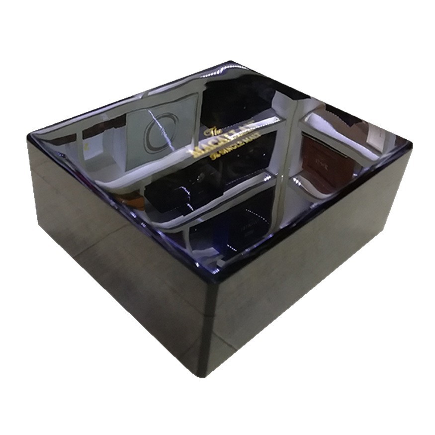 Source Manufacturer's Painted Cigar Box Can Be Made into Piano Paint Wooden Box Cigar Moisturizing Storage Box Pe Paint Density Board Wood