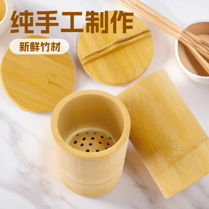Bamboo Steamer for Home Use, Handmade Large Bamboo Steamer with Lid for Fresh Bamboo Rice