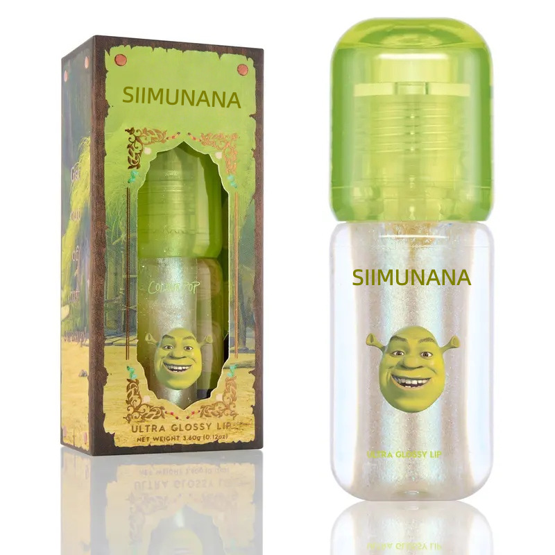 Cross-Border Customized Moisturizing, High-Gloss, Fine-Shimmer Lip Gloss, Whitening Non-Stick Cup Oem/Odm (Lip Gloss)