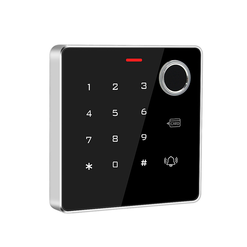 TF886 Outdoor Waterproof Fingerprint Access Control All-in-One Card Card Password Access Controller Magnetic Lock Electronic Access Control