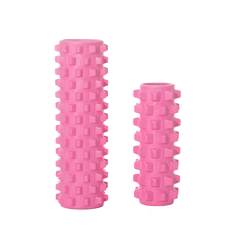 EVA foam shaft yoga column crescent muscle relaxation massage yoga fitness products hollow roller mace