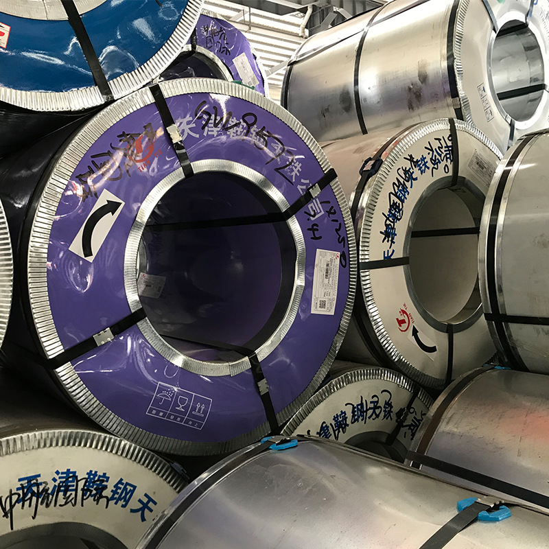 Guangdong Spot Galvanized Coils, Flowerless and Flowered Galvanized Coils, 0.5~1.2mm Thick Galvanized Steel Plates Can Be Cut Flat