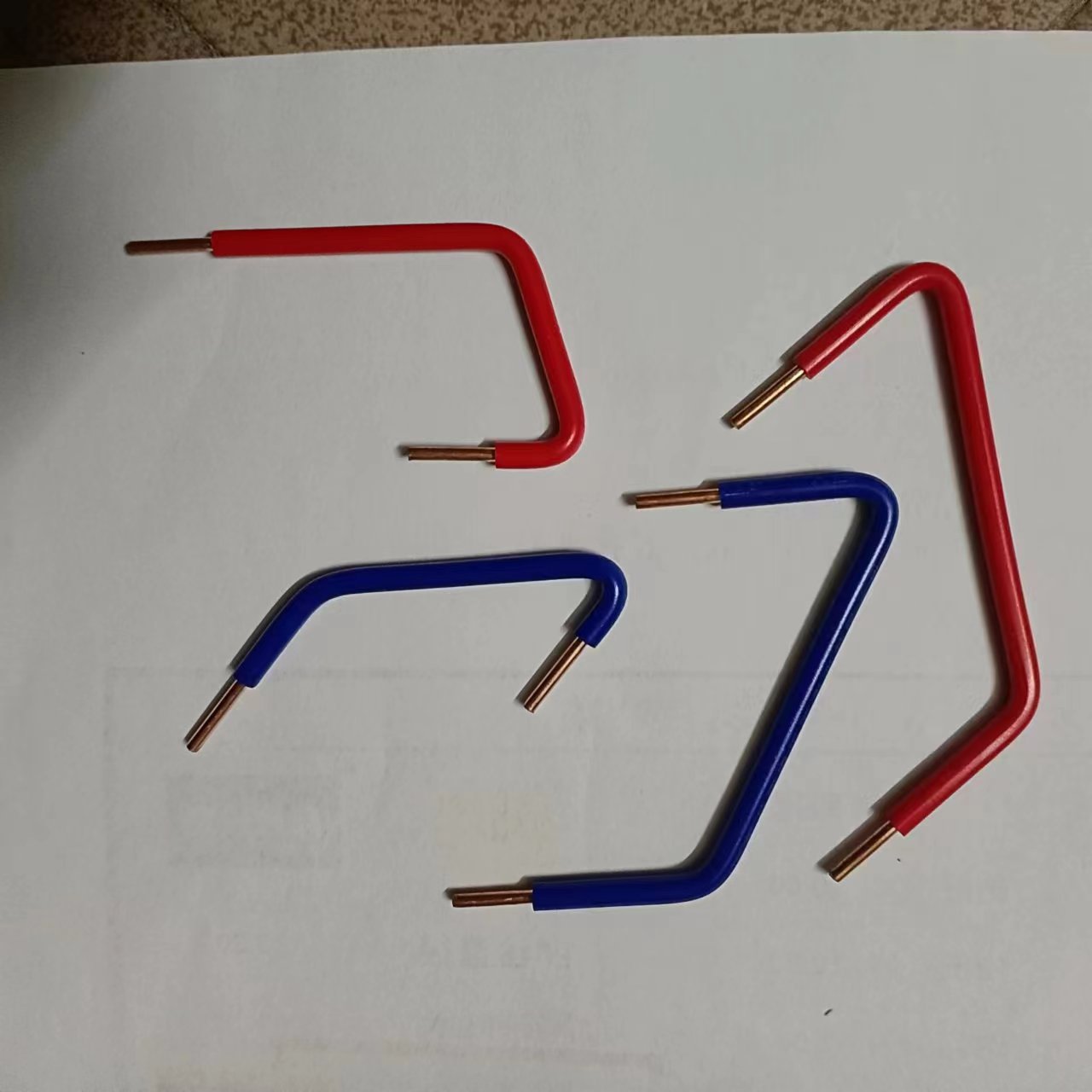 Professional Customized Bv Circuit Board Jumper U-Shaped Jumper Bread Wire Meter Cabinet Electric Box Single Core Hard Wire Bending Line