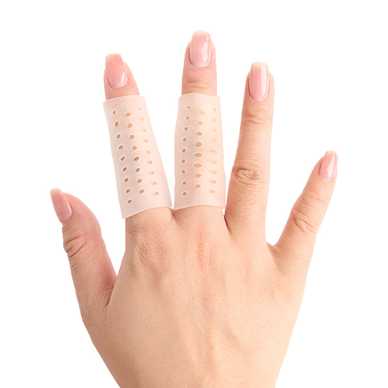 Double Opening Breathable Toe Corn Cover High Heels Soft Anti-Wear Toe Cover Silicone Finger Cover Soft Foot Cover